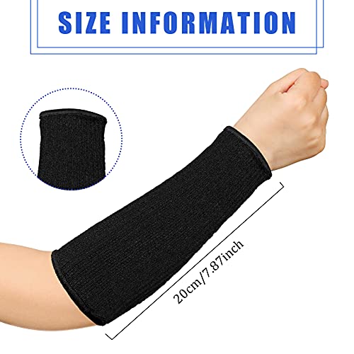 Sintege Arm Sleeves for Thin Skin,7.9 Inch,Black - color: Black, size: 7.9 Inch