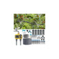 150FT Drip Irrigation System Kit with 2 Zone Water Timer for Garden