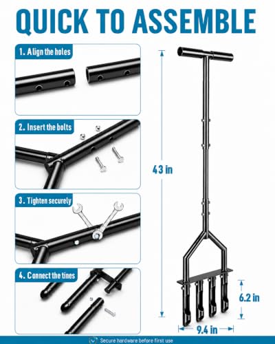 Manual Lawn Coring Aerator