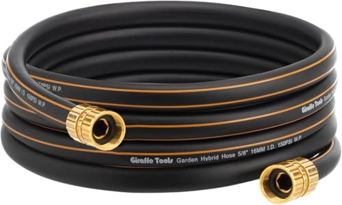 Giraffe Tools Leader Hose 5/8", 10ft Short Garden Hose - size: 10FT Double Females