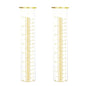 7'' Capacity Rain Gauge Replacement Tube Glass, 2 Pcs - color: Yellow-2 PCS