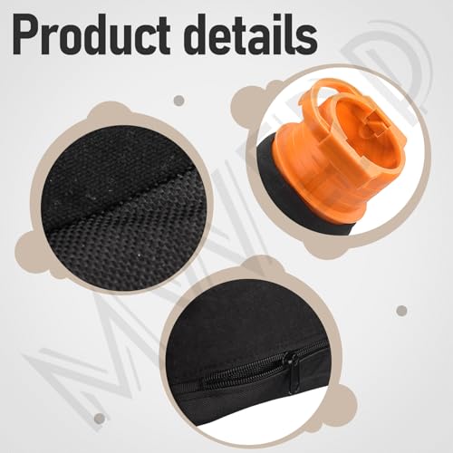 50026858 WGBAG500 Trivac Leaf Collection Bag for Worx Blower Vacuumcleaner
