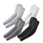 ROXUN Arm Sleeves Cooling UV Sun Protection Sport Compression for Men Women - color: Black+dark Gray+light Gray+white
