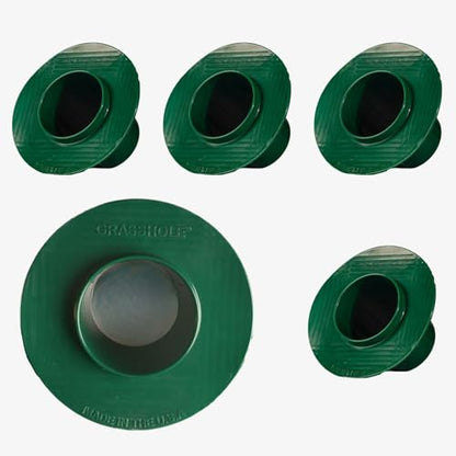 GRASSHOLE Sprinkler Head Guard Protector - Prevents Damage from Mowers & Trimmers - 5 Pack - Plastic - size: 5 Pack
