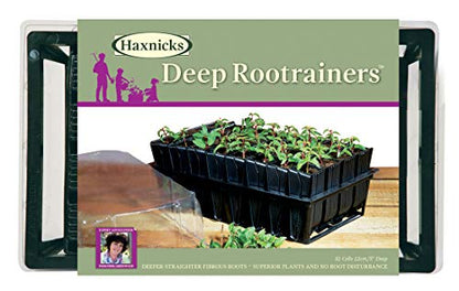 Tierra Garden 50-9000 Haxnicks Rootrainers Seed and Cutting Propagation Kit - Deep