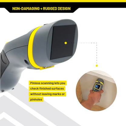 General Tools MM9 Moisture Meter for Wood, Walls & Drywall Detection - size: Pin & Pinless