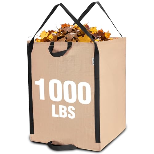 WORKPRO Heavy Duty 72-Gallon Reusable Yard Waste Bags, Light Tan - color: Light Tan, size: 1 Count (Pack of 1)
