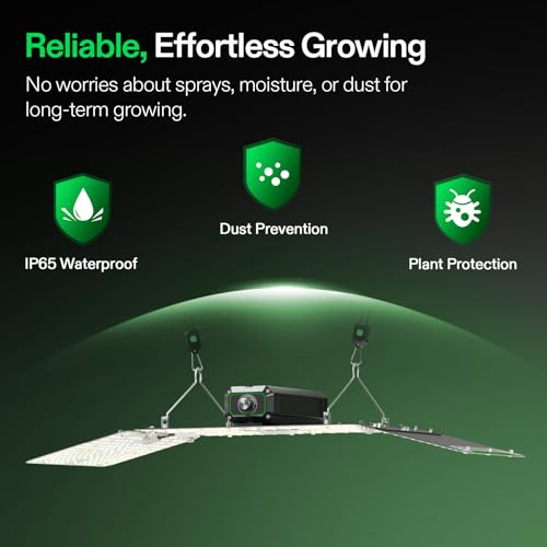 VIVOSUN LumaLight 200W LED Grow Light, Full Spectrum Plant Light - size: 2x4