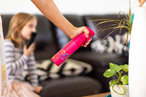 FRAMAR Premium Hair Mister Spray Bottle, Continuous Spray Bottle For Hair - color: Pink
