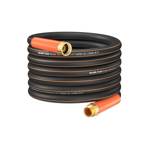 Giraffe Tools Garden Hose 50ft x 3/4" - size: 50 ft