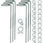 Plant Stake Support, Adjustable Height 16" or 30" for Garden Support Stake - size: 30inch