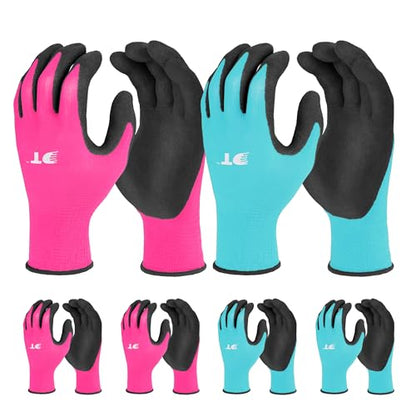 DURATECH DT 6 Pairs Garden Gloves Large - size: Large