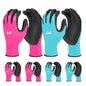 DURATECH DT 6 Pairs Garden Gloves Medium - size: Medium