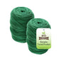 Bio-Stretch Soft Garden Twine & Plant Ties for Outdoor Plants, 2 Ball Green - size: 130 ft / 40M