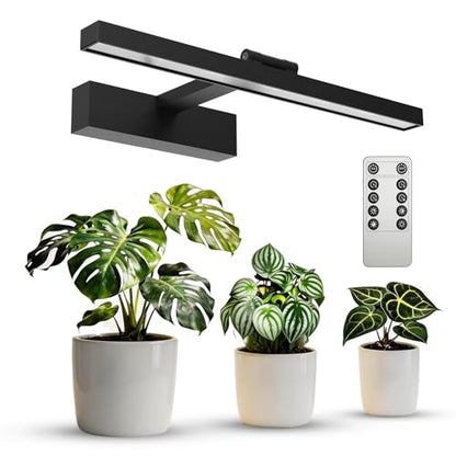 SANSI Wall Mounted Grow Lights for Indoor Plants, 35W LED Plant Lights