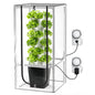 JESLED 6 Tiers Hydroponics Growing System Kits with LED Grow Lights,Tent