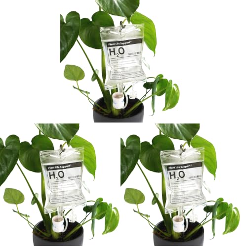 Plant Life Support - Automatic Watering System for Houseplants - Fun Garden Gifts - Home Accessories - Indoor Waterer (Pack of 3) - size: 350 ML/11.8 FL.OZ (Pack of 3)