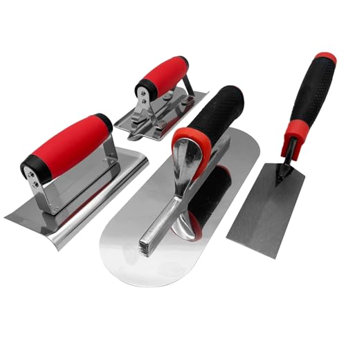 Concrete Tools 4pcs Set - size: Concrete Tools Set