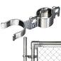 1-7/8" x 1-7/8" Chain Link Gate Latch Heavy Duty Stainless Steel Fence Gate Fork Latch Hardware with Padlock Hole 1pcs - color: 1-7/8"x1-7/8"