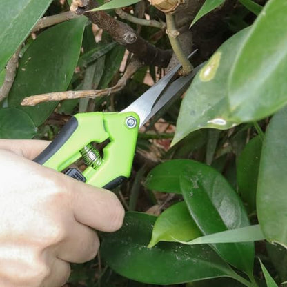 8 PCS 6.5 Inch Gardening Shears, Straight Pruning Trimming Scissors