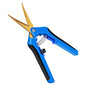 iPower GLPRNR6BLTI 6.5" Pruning Shear Hand Pruner for Gardening Potting with Titanium Coated Curved Precision Blades, 1-Pack, Blue - size: 1Pack, style: Blue
