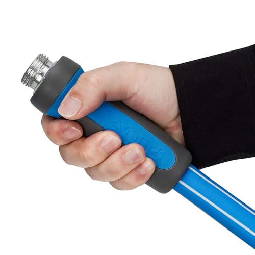 FEVONE Heavy Duty Garden Hose 55 ft, Hybrid Polymer Water Hose - size: 55' (feet)