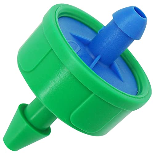 0.5 GPH Drip Irrigation Emitters Pressure Compensating Drippers Constant Flow Heads Parts Garden Flower Pots Plants Systems Dig Kit for 1/4 Inch Watering Tubing Line 50-Pack, 1/2 GPH - color: 0.5 GPH