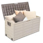 Outvita Deck Storage Box, 75 Gallon, Brown