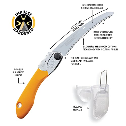 Silky Professional Series PocketBoy Curved Blade Folding Saw 170mm (726-17)