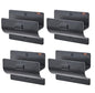 Ladder Hanger Set of 4 for Garage Wall - Black Heavy Duty Utility Hook - color: Black, size: Pack of 4 Hooks