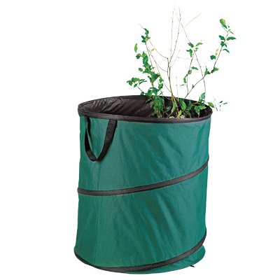 Shanghai Worth Garden Products Green Thumb 6072 Pop Up Yard/Lawn Refuse Container, 60-Gallon