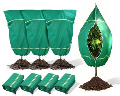 IC ICLOVER Plant Covers Freeze Protection, 47"x71" Frost Blankets, 4 Pack - size: 47"x71", 4-Pack