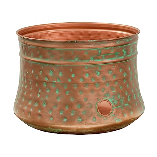 Liberty Garden 1917 Hose Pot, Hammered, Patina
