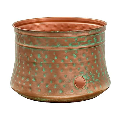 Liberty Garden 1917 Hose Pot, Hammered, Patina