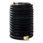5/8" Garden Hose 150ft, -40℉ To 190℉ Hot/Cold Rubber hose, Black - color: Black, size: 150Ft