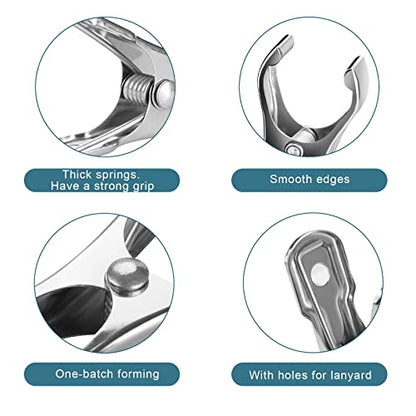 40 PCS Greenhouse Clips for Netting, Stainless Steel Garden Clamps, 2 Inch - style: 2inch-40pcs