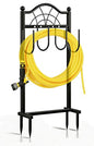 Hose Holder,100ft Capacity Garden Hose holder,Fence Style - style: Classic Fan Design