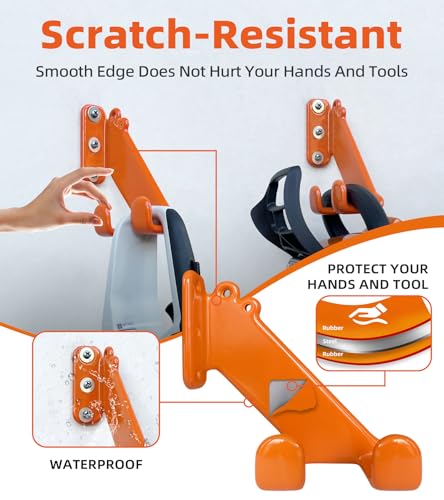 Chainsaw Hanger, 3 Pack Chainsaw Holder Wall Mount, Chain Saw Storage Rack - color: 3 Pack