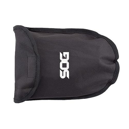 SOG Entrenching Tool- 18.25 Inch Folding Survival Shovel with Wood Saw Edge and Tactical Shovel Carry Case- Black (F08-N) - style: Standard