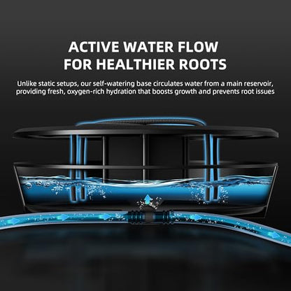 Spider Farmer 4 Pot Gravity-Fed Self Watering System, Automatic Watering