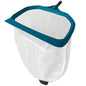 17.5" Ultra Fine Mesh Pool Net Skimmer, Deep Bag Leaf Rake (No Pole) - size: Diamond Pool Rake