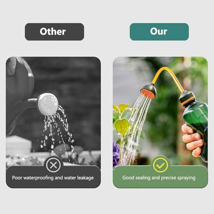 Watering Can for Seedlings,0.45L (Green) - color: Green