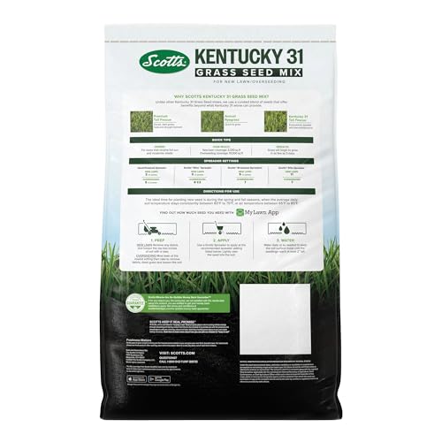 Scotts Kentucky 31 Grass Seed Mix, 40 lbs. - size: 40 lb