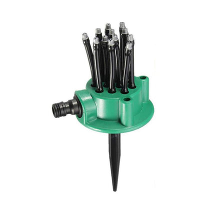 2pcs 360 Degree Garden Automatic Multi Sprinkler Garden Lawn Sprinklers Roof Cooling Sprinklers Watering Gardening Tools Housewarming Gift