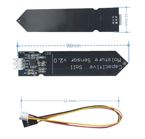 10Pcs 3.3V Capacitive Soil Moisture Sensor Module