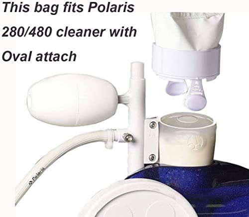 Pool Spa Part 2 Pack Nylon Mesh 280 All Purpose Bag Replacement - size: 2 pack hook and loop fasteners bag