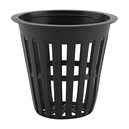 Joyzan Net Cup Pots, Hydroponic Plastic Slotted Cups Plant Nursery 2.16in