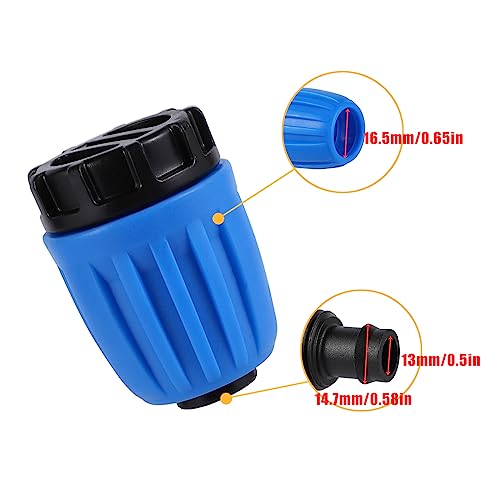 10 Pcs 1/2 Inch Irrigation Tubing End Plugs (1/2"ID x0.6-0.63"OD) - size: 1/2 Inch Plug