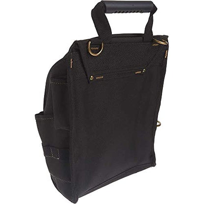 CLC Custom Leathercraft 1509 Zippered Professional Electricians Tool Pouch, 21 Pocket , Black