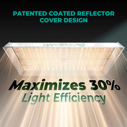 MARS HYDRO 300W TSW2000 Led Grow Light for Indoor Plants Seeding Veg Bloom - size: 23.3" × 18.7"